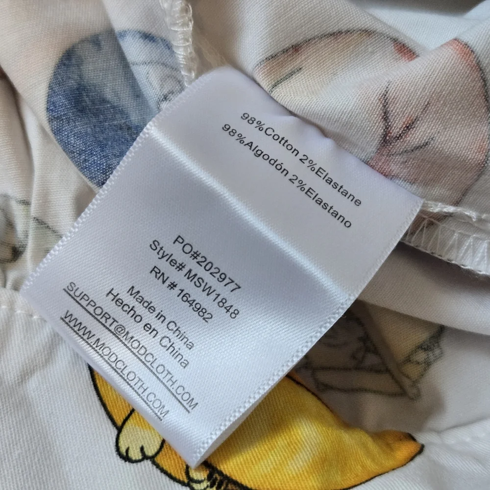 NWT Modcloth More Than Charming Cat Skirt Size XL - Picture 11 of 13